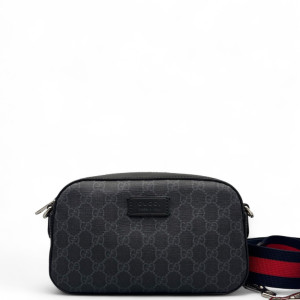 Gucci Camera Case GG Supreme Monogram Black