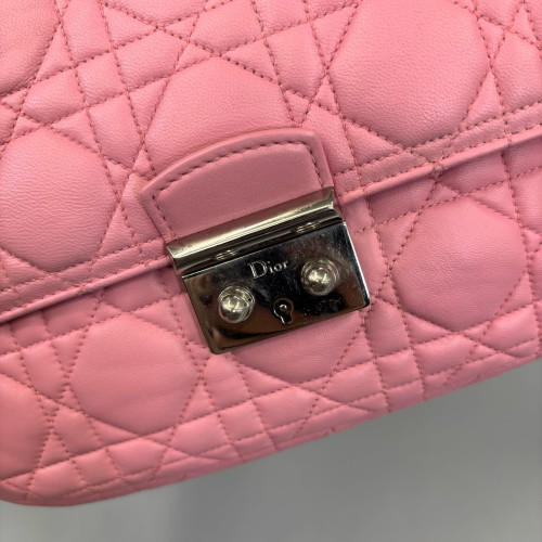 Dior Miss Dior Promenade Pouch Calfskin Pink