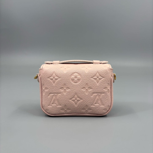 Louis Vuitton Micro Metis Monogram Empreinte Pink