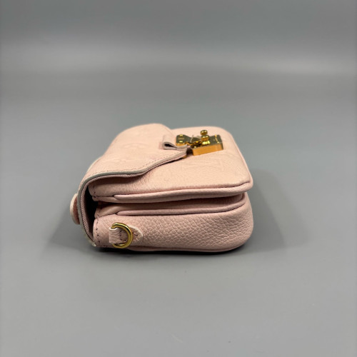 Louis Vuitton Micro Metis Monogram Empreinte Pink
