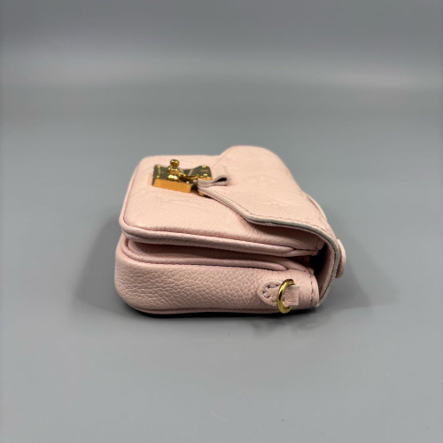 Louis Vuitton Micro Metis Monogram Empreinte Pink