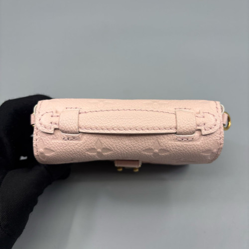 Louis Vuitton Micro Metis Monogram Empreinte Pink