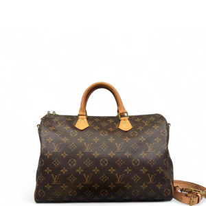 Louis Vuitton Speedy Bandouliere 35 Monogram Brown