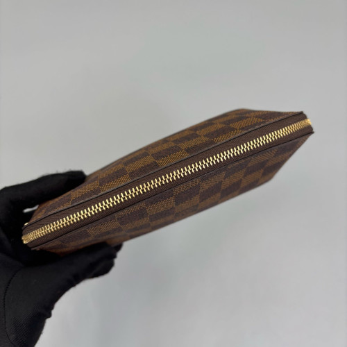 Louis Vuitton Cosmetic Pouch PM Damier Ebene Brown