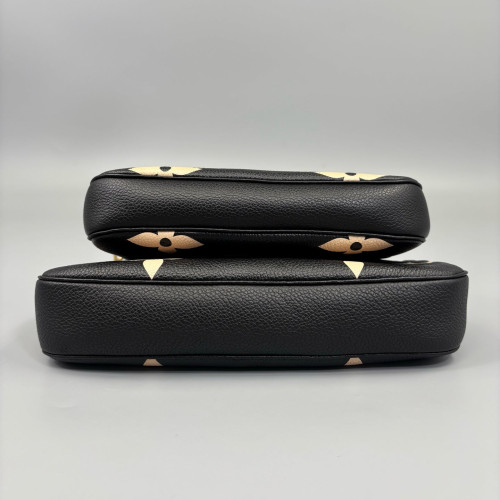 Louis Vuitton Multi Pochette Accessories Monogram Empreinte Giant Black