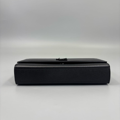 Yves Saint Laurent Medium Classic Kate Caviar Black