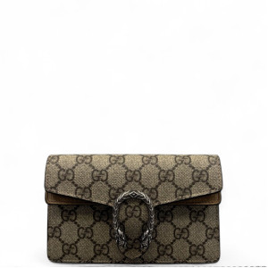 Gucci Super Mini Dionysus GG Supreme Monogram Brown