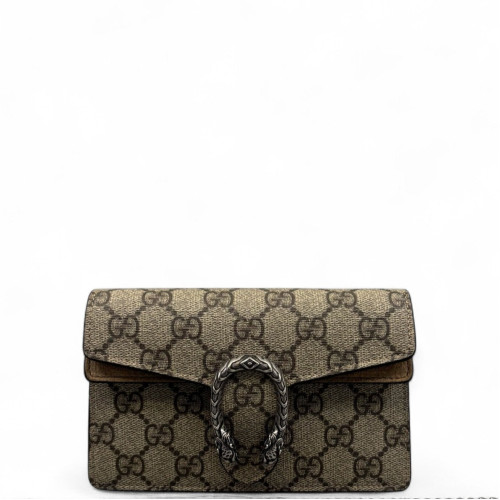 Gucci Super Mini Dionysus GG Supreme Monogram Brown Gucci Super Mini Dionysus GG Supreme Monogram Brown