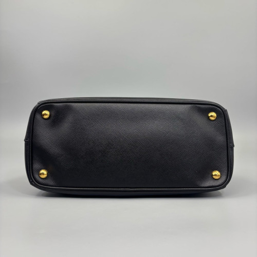 Prada Galleria Tote Saffiano Calfskin Black