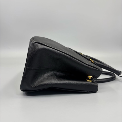 Prada Galleria Tote Saffiano Calfskin Black