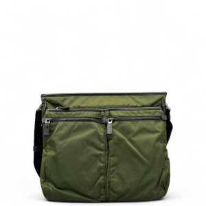 Prada Crossbody Bag Tessuto Nylon Green Black