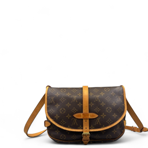 Louis Vuitton Saumur 30 Monogram Brown