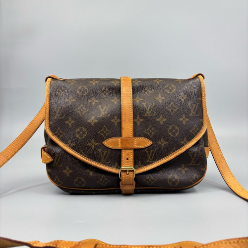 Louis Vuitton Saumur 30 Monogram Brown