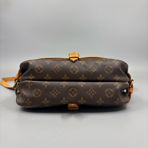 Louis Vuitton Saumur 30 Monogram Brown