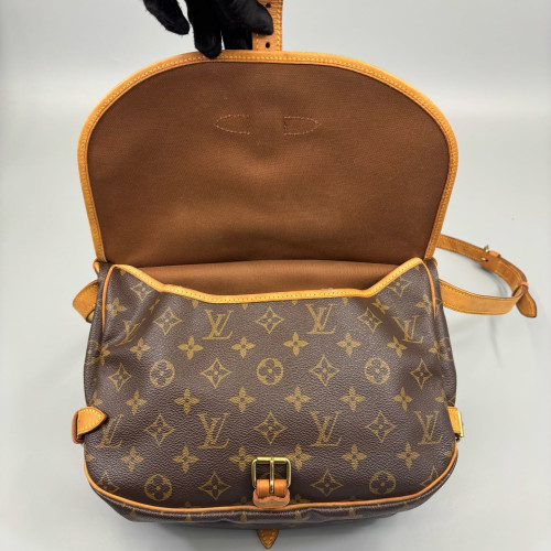 Louis Vuitton Saumur 30 Monogram Brown