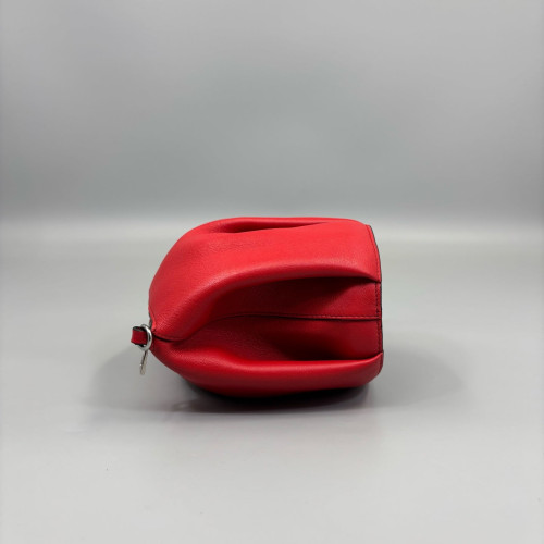 Loewe Elephant Crossbody Bag Calfskin Red