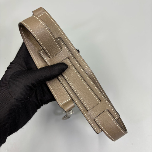 Celine Small Trapeze Suede Calfskin Taupe