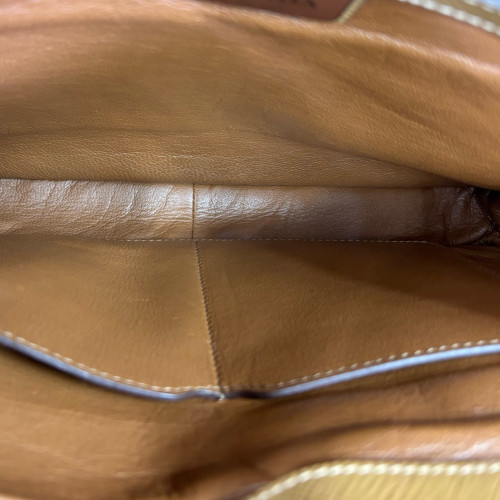 Prada Messenger Saffiano Calfskin Brown