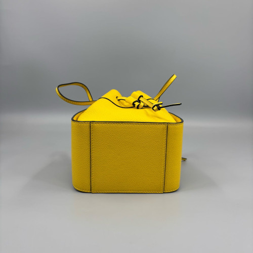Loewe Mini Hammock Grained Calfskin Yellow