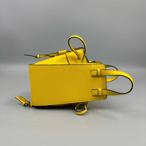 Loewe Mini Hammock Grained Calfskin Yellow