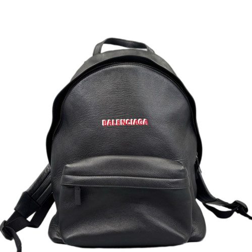 Balenciaga Backpack Calfskin Black