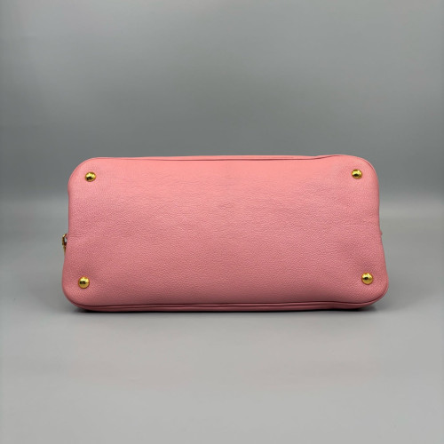 Miu Miu Dome Grained Calfskin Pink