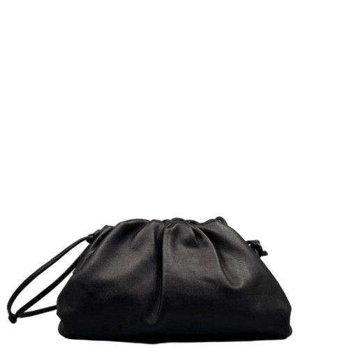 Bottega Veneta The Mini Pouch Lambskin Nappa Black