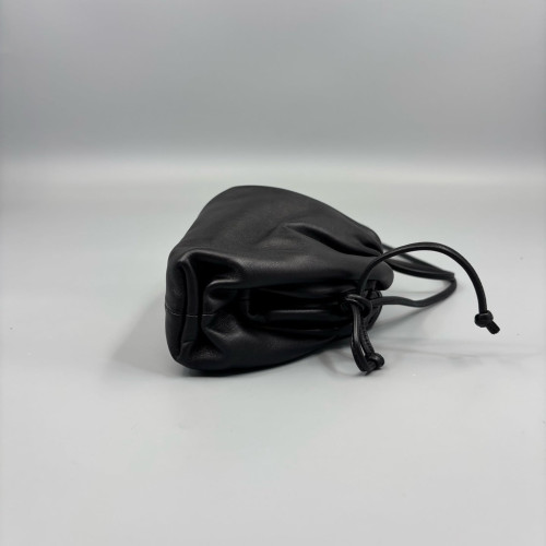 Bottega Veneta The Mini Pouch Lambskin Nappa Black
