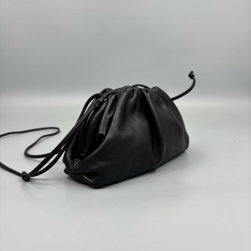 Bottega Veneta The Mini Pouch Lambskin Nappa Black