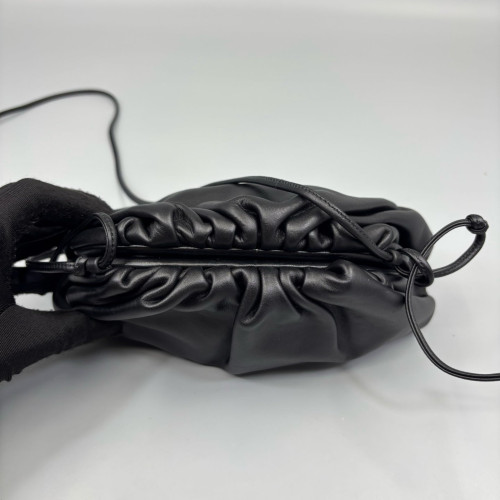 Bottega Veneta The Mini Pouch Lambskin Nappa Black