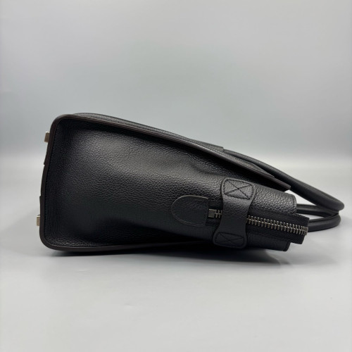 Celine Micro Luggage Grained Calfskin Black