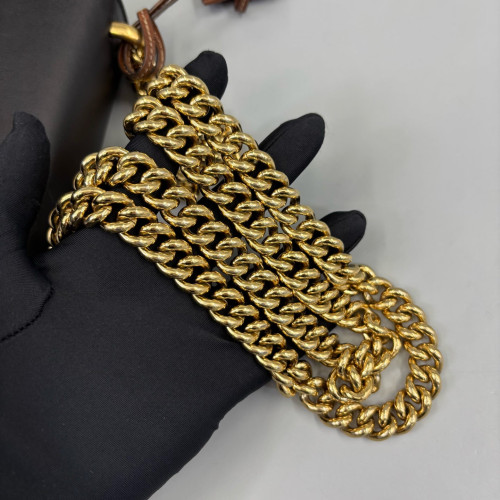Gucci Small Padlock Shoulder Bag GG Supreme Monogram Black Brown