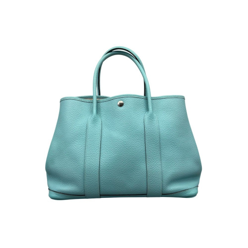 Hermes Garden Party 36 Negonda 3P Bleu Atoll