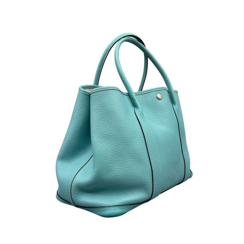 Hermes Garden Party 36 Negonda 3P Bleu Atoll