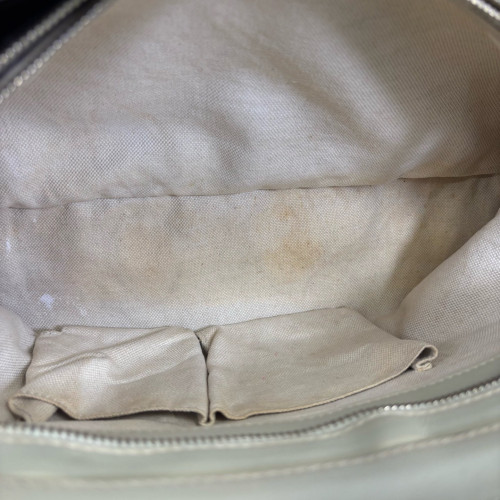 Gucci Bow Tote Bag GG Supreme Monogram Beige Brown White