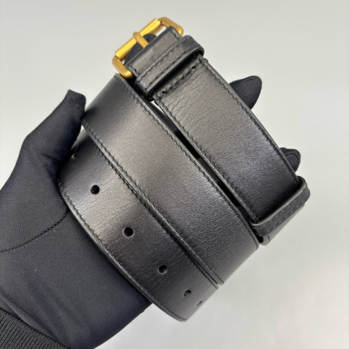 Gucci Matelasse GG Marmont Belt Bag Calfskin Black