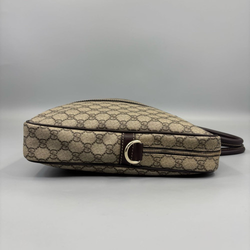 Gucci Briefcase GG Supreme Monogram Beige Brown Gucci Briefcase GG Supreme Monogram Beige Brown