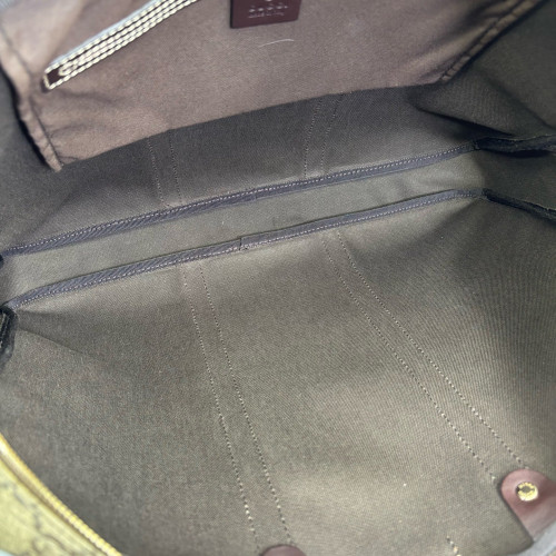 Gucci Briefcase GG Supreme Monogram Beige Brown Gucci Briefcase GG Supreme Monogram Beige Brown