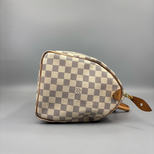 Louis Vuitton Speedy 35 Damier Azur White Louis Vuitton Speedy 35 Damier Azur White