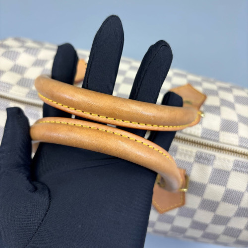 Louis Vuitton Speedy 35 Damier Azur White Louis Vuitton Speedy 35 Damier Azur White