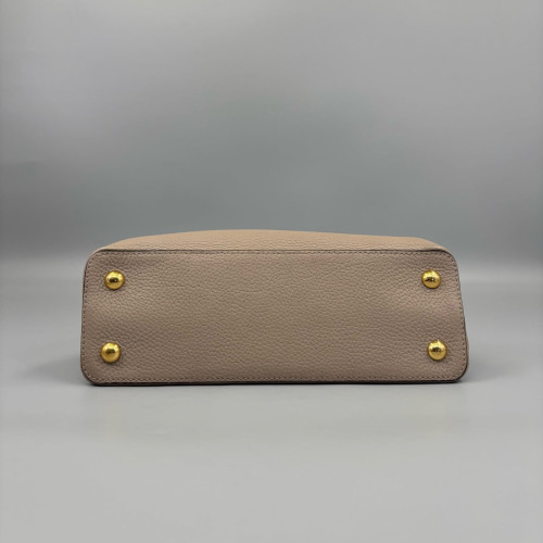 Louis Vuitton Capucines PM Grained Calfskin Marmo Louis Vuitton Capucines PM Grained Calfskin Marmo