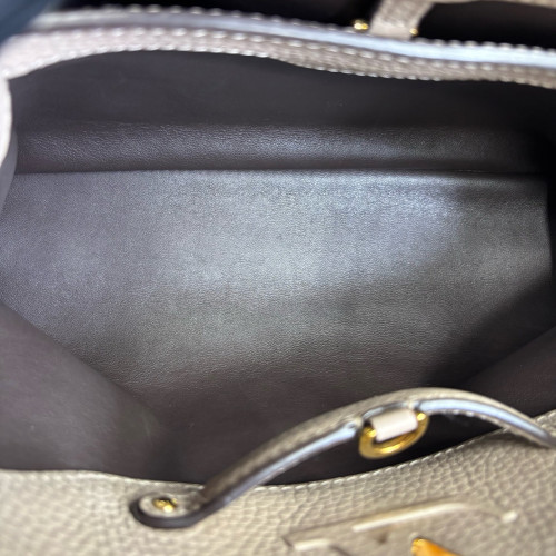 Louis Vuitton Capucines PM Grained Calfskin Marmo Louis Vuitton Capucines PM Grained Calfskin Marmo