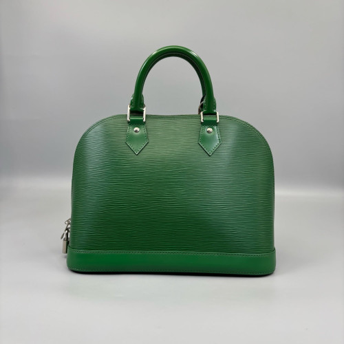 Louis Vuitton Alma PM Epi Green