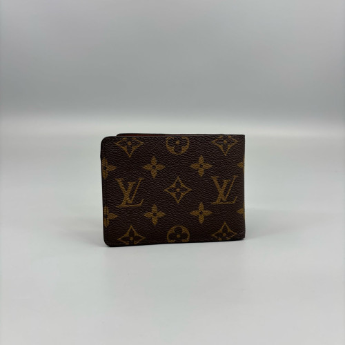 Louis Vuitton Compact Wallet Monogram Brown