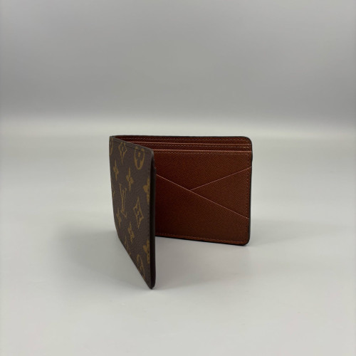 Louis Vuitton Compact Wallet Monogram Brown
