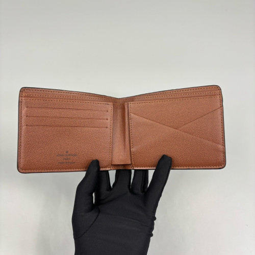 Louis Vuitton Compact Wallet Monogram Brown