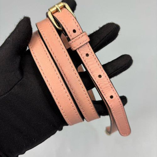 Gucci Mini Microguccissima Dome Bag Calfskin Pink