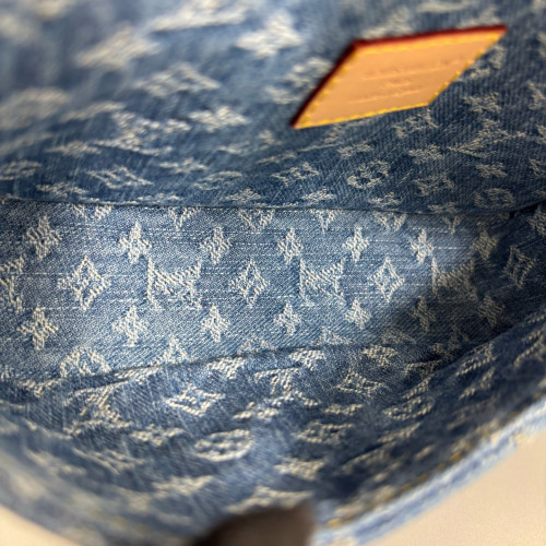 Louis Vuitton Nano Diane Denim Blue