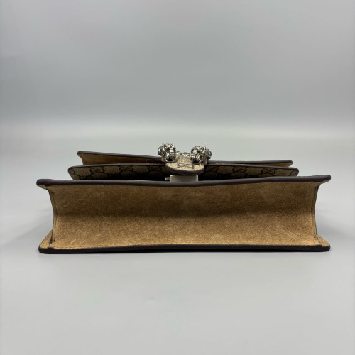 Gucci Dionysus Clutch GG Monogram Brown