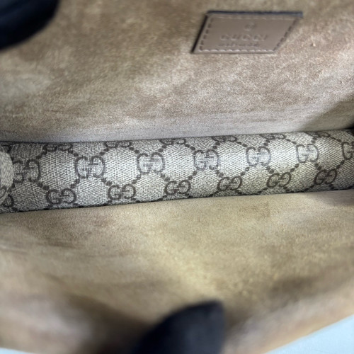 Gucci Dionysus Clutch GG Monogram Brown